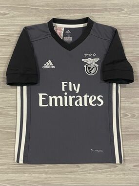 Adidas 2017/18 Benfica FC #9 Away Football Soccer Jersey Boys Youth Size XS